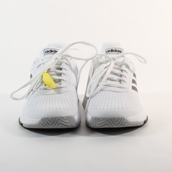 Men’s Adidas Courtsmash Tennis Shoes White NEW - Picture 2 of 7
